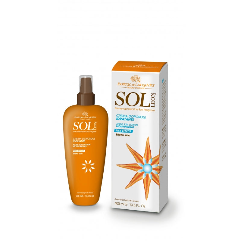 SOL Léon - After Sun Moisturizing Body Lotion - Hydraterend en verzachtend (400 ml) - €16.90 - stepstones-health.nl