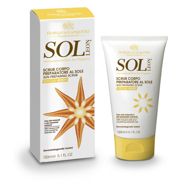 SOL Léon - Before Sun Body Scrub (150ml) - €15.90 - stepstones-health.nl